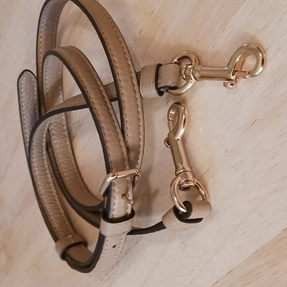 Replacement Coach Crossbody Strap  Tan with gold hardware  Never used